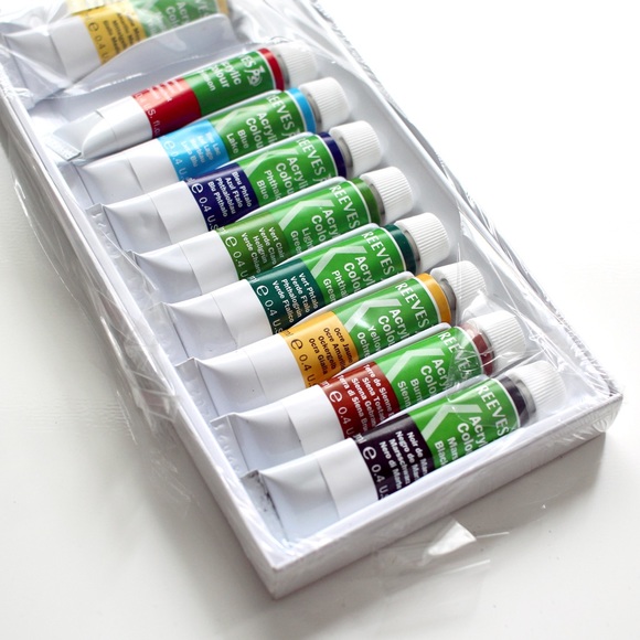 12-Count Reeves Fine Acrylic Color Set - Picture 4 of 6